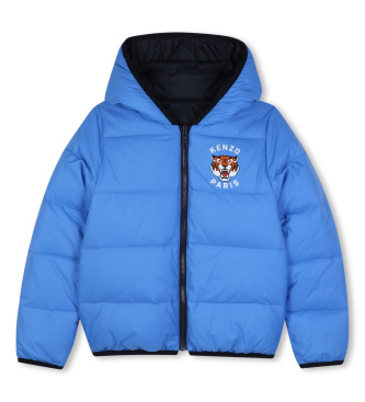 Kenzo Kids Abrigo Reversible azul