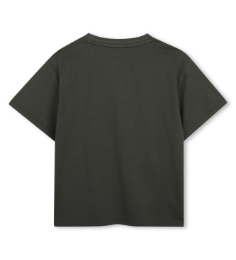 Kenzo Kids Camiseta Tiger verde
