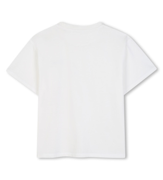 Kenzo Kids Camiseta Logo blanco