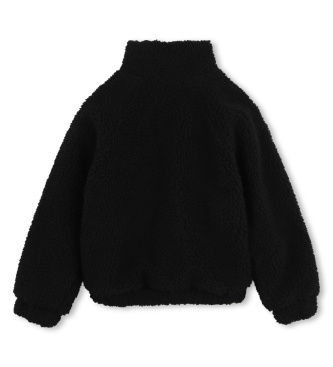 Kenzo Kids Jakke Sort lammeuld