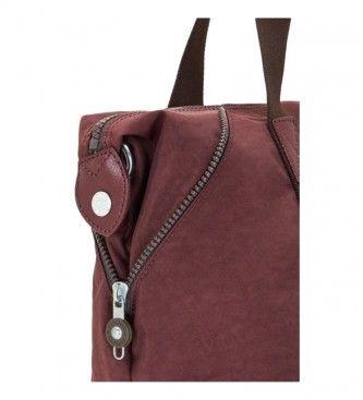 Kipling Art Mini burgundy bag -38x20x18,5cm