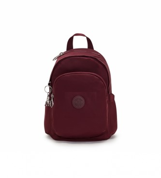 Kipling Backpack Delia Mini maroon -22x29.5x18cm