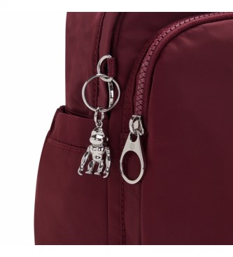 Kipling Backpack Delia Mini maroon -22x29.5x18cm