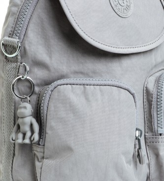 Kipling Backpack K1288789L grey - 22x31x14cm 