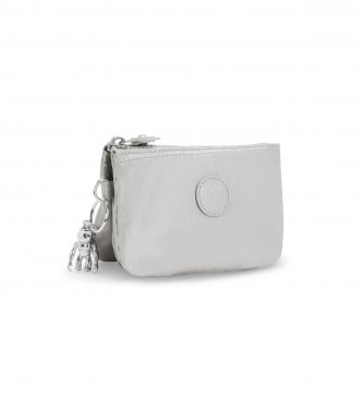 Kipling Creativity S silver gray coin purse -14.5x9.5x4cm