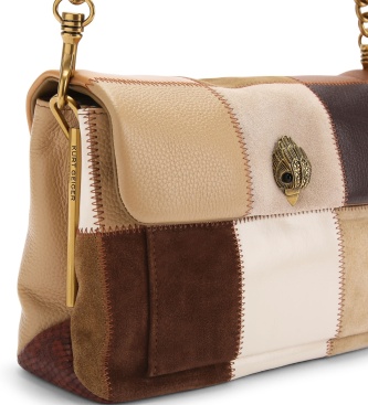 Kurt Geiger Celia taske i beige læder