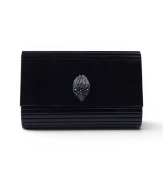 Kurt Geiger Saco Eagle Clutch preto