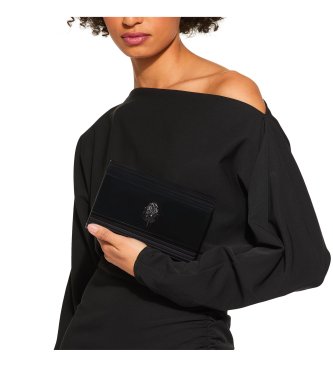 Kurt Geiger Saco Eagle Clutch preto