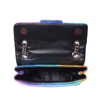 Kurt Geiger Mini borsa a tracolla Kensington in camoscio multicolore