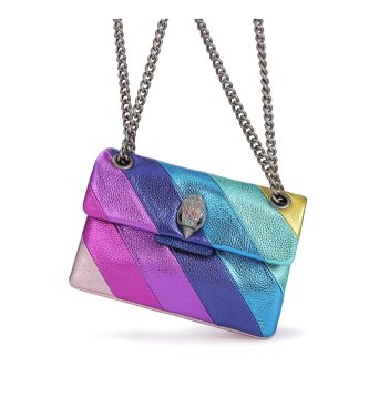 Kurt Geiger Mini borsa a tracolla Kensington in camoscio multicolore