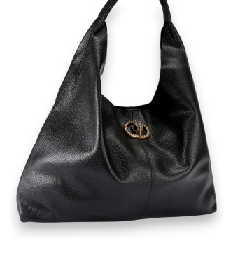 Kurt Geiger Sort hobo-taske i skind Chelsea