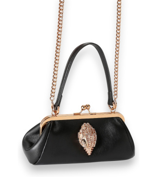 Kurt Geiger Kensington taske i sort skind