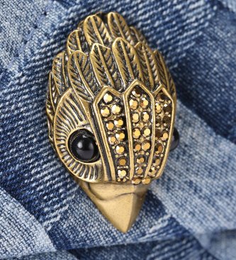 Kurt Geiger Mini Denim Kensigton spijkertas