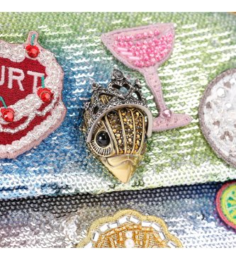 Kurt Geiger Bolso Mini Sequin multicolor