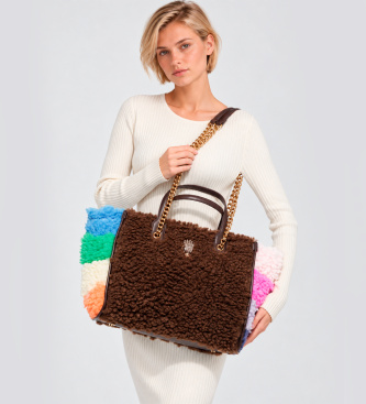 Kurt Geiger Hoxton shoppertaske i brun