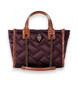 Kurt Geiger Hoxton burgunder shoppertaske