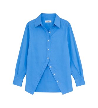 LAAGAM Chemise No Boyfriend bleue