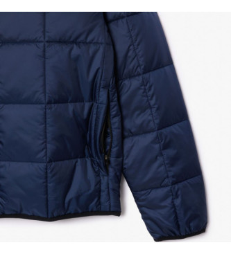 Lacoste Blue quilted coat