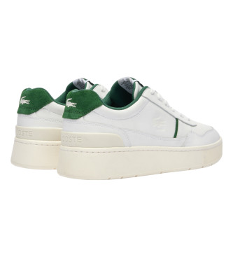 Lacoste Aceclip Premium Leren Sneakers wit