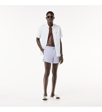 Lacoste Quick Dry Swimsuit Short white