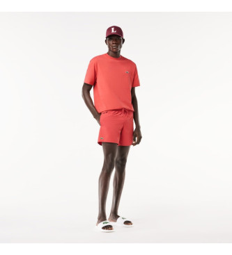 Lacoste Quick Dry Badeanzug Short rot