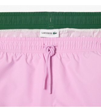 Lacoste Quick Dry Swimsuit Short Pink
