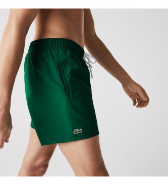 Lacoste Green swim shorts