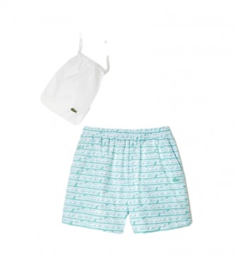 Lacoste Printed swimming costume