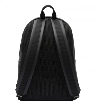 Lacoste Black printed backpack