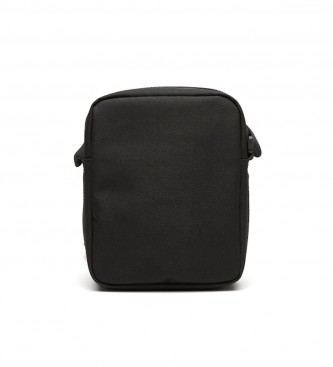Lacoste Black Zippered Shoulder Bag