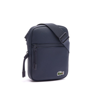 Lacoste Small flat shoulder bag LCST navy