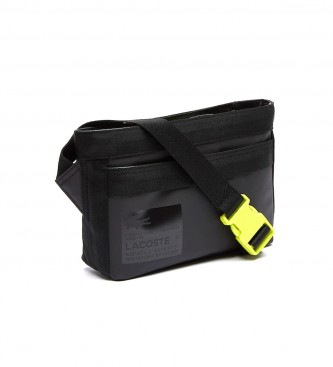Lacoste Bandolera Reporter Bag negro -22x16.5x7.5cm-