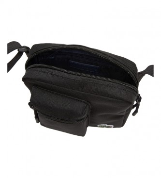 Lacoste Square Camera shoulder bag black
