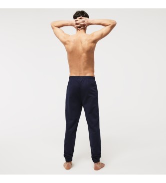 Lacoste Navy pajama joggers pants
