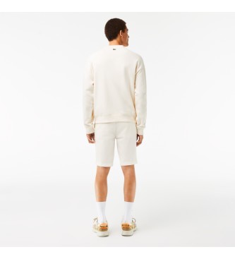 Lacoste Slim fit Bermuda Shorts White cotton