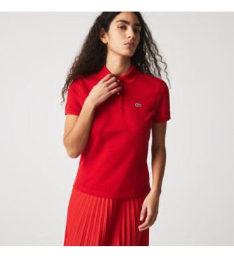 Lacoste Best MC red polo shirt