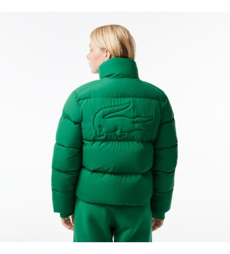 Lacoste Foldable Quilted Jacket green