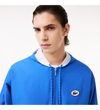 Lacoste Sportsuit-Jacke mit blauem Reiverschluss