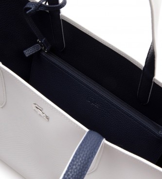 Lacoste Anna Reversible two-tone white, navy bag