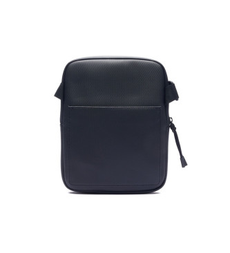 Lacoste LCST medium shoulder bag black