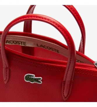 Lacoste Sac crossover rouge -15x18x7cm