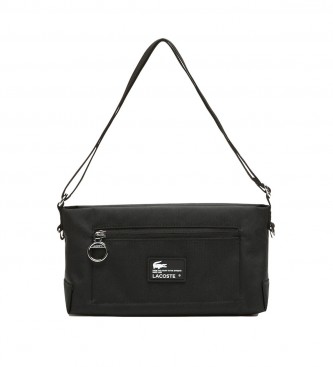 Lacoste Recycled Fibre Zipper Bag black