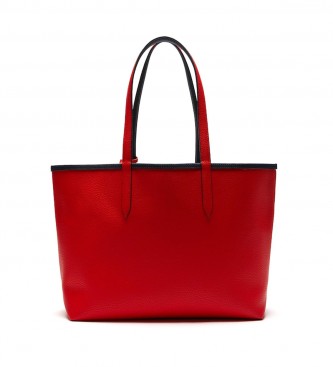 Lacoste Anna Reversible Bag navy, red -47x30x14 cm