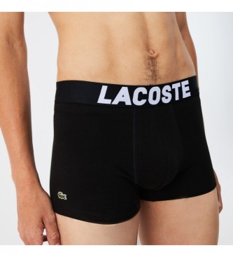 Lacoste Pack of 3 underpants white, gray, black