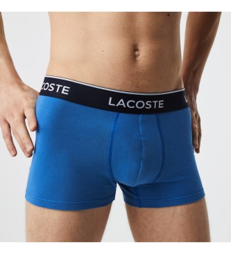 Lacoste Pack of 3 boxers blue, grey