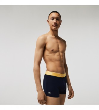 Lacoste Pack of 3 navy boxers 5H3401_1NP