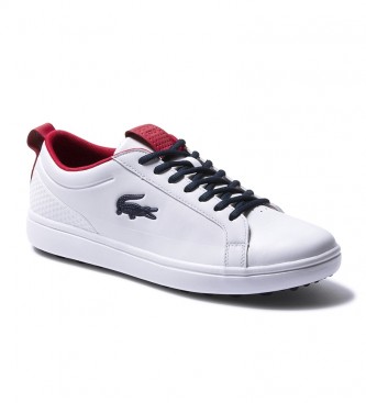 scarpe lacoste rosse