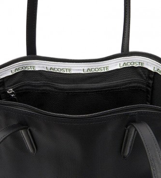 Lacoste Shopping Bag verticale L.12.12 Concept nero -26x35x16cm