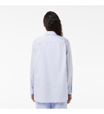 Lacoste Oversize light blue shirt