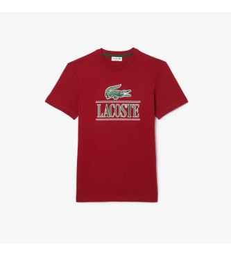 Lacoste Thick Cotton T-shirt red